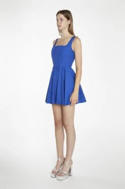 Glamorous Ultramarine-Blue Boned Skater Mini-Dress -Glamorous Shop afc3ebe2 85c4 46b2 b007 4617c1f5bbfa