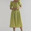 Glamorous Pistachio Square Neck Short Sleeve Midi Dresses 1 Glamorous Pistachio Square Neck Short Sleeve Midi Dresses -Glamorous Shop b796eb9d ac77 4567 ad7e a4a9135104ae