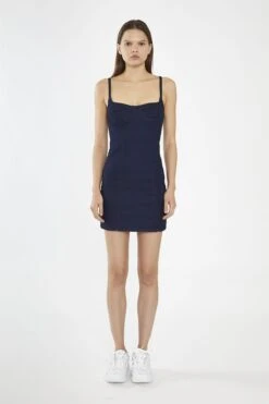 Glamorous Indigo-Blue Denim Corset Mini-Dress -Glamorous Shop c3dc5dde 7f15 4709 82e0 8a3f169565c5