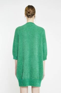 Glamorous Green White Glitter Heart Sweater Mini-Dress -Glamorous Shop c90b7bc3 bb28 4028 aa12 df3681086e7a