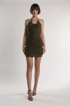 Glamorous Black-Silver-Glitter Chain-Halter-Neck Mini Dress -Glamorous Shop d0148f91 6932 4baa a62f a13ea8e10b7a