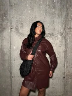 Glamorous Burgundy-PU Shirt Mini-Dress 12 Glamorous Burgundy-PU Shirt Mini-Dress -Glamorous Shop d32a67af 446d 40d5 9edf 0114cbe28192