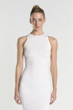 Glamorous Racerback Maxi Dress - White -Glamorous Shop d336f758 82f0 4606 9f76 143be4290620