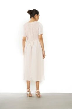 Glamorous Nude Pink Midi Dress -Glamorous Shop dfbbade8 86e6 4c3e a58a 50ff8af8ed64