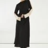 Glamorous Black-Nude Waterfall Ruffle Maxi-Dress -Glamorous Shop e20d1be0 e770 4195 9d33 1da5631992ae