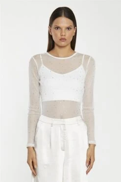 Glamorous White-Mesh Diamante Classic-Bodysuit 11 Glamorous White-Mesh Diamante Classic-Bodysuit -Glamorous Shop e23a6755 77a9 44c6 9ba3 e89be7f80f0c