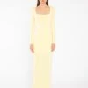 Glamorous Lemon-Yellow Square-neck Maxi-Dress 1 Glamorous Lemon-Yellow Square-neck Maxi-Dress -Glamorous Shop f3927fcc 0595 4d84 b57f e72d8de5d7e4