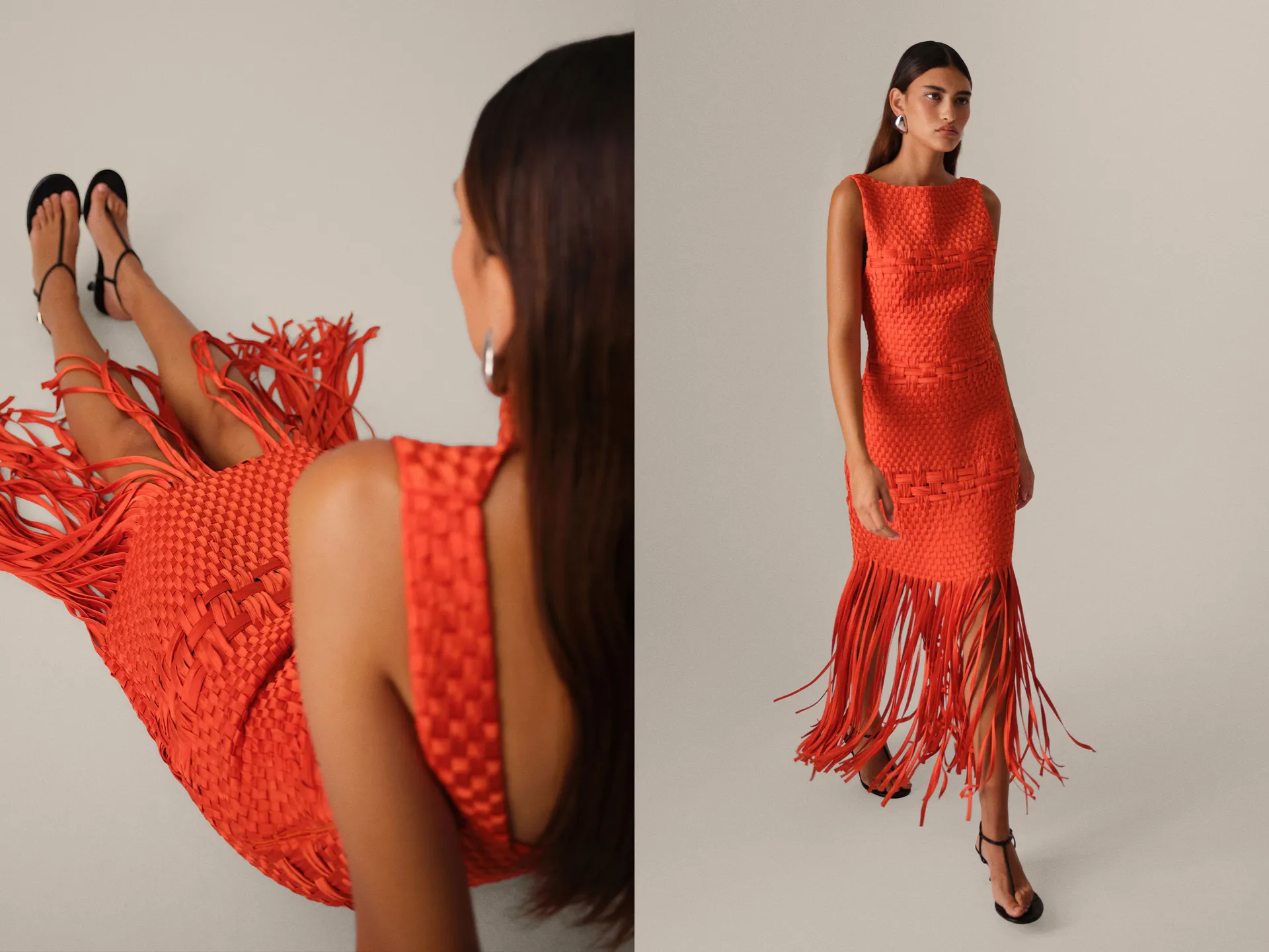 Glamorous Shop -Glamorous Shop https sheerluxe.com sites sheerluxe files articles 2025 09 arrange lattice handwoven fringe hem midi dress in orange