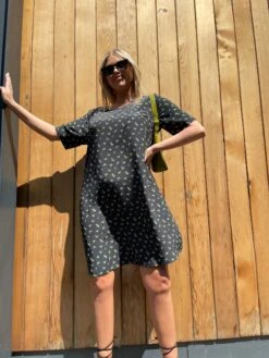 Glamorous Rosebud Floral T-Shirt Mini-Dress -Glamorous Shop image01002