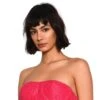 Glamorous Hot Pink Textured Bandeau Crop Top -Glamorous Shop p AN3831 CK17 01